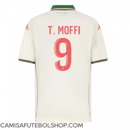Camisa de time de futebol OGC Nice Terem Moffi #9 Replicas 2º Equipamento 2025-26 Manga Curta